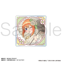 五等分の花嫁∽（レトロモダン）　アクリルステッカー　中野四葉